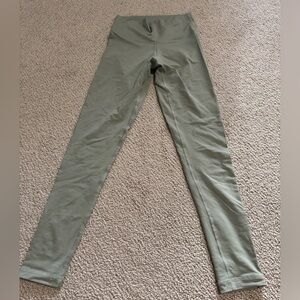 TNA SIZE XS LIGHT GREEN LEGGINGS